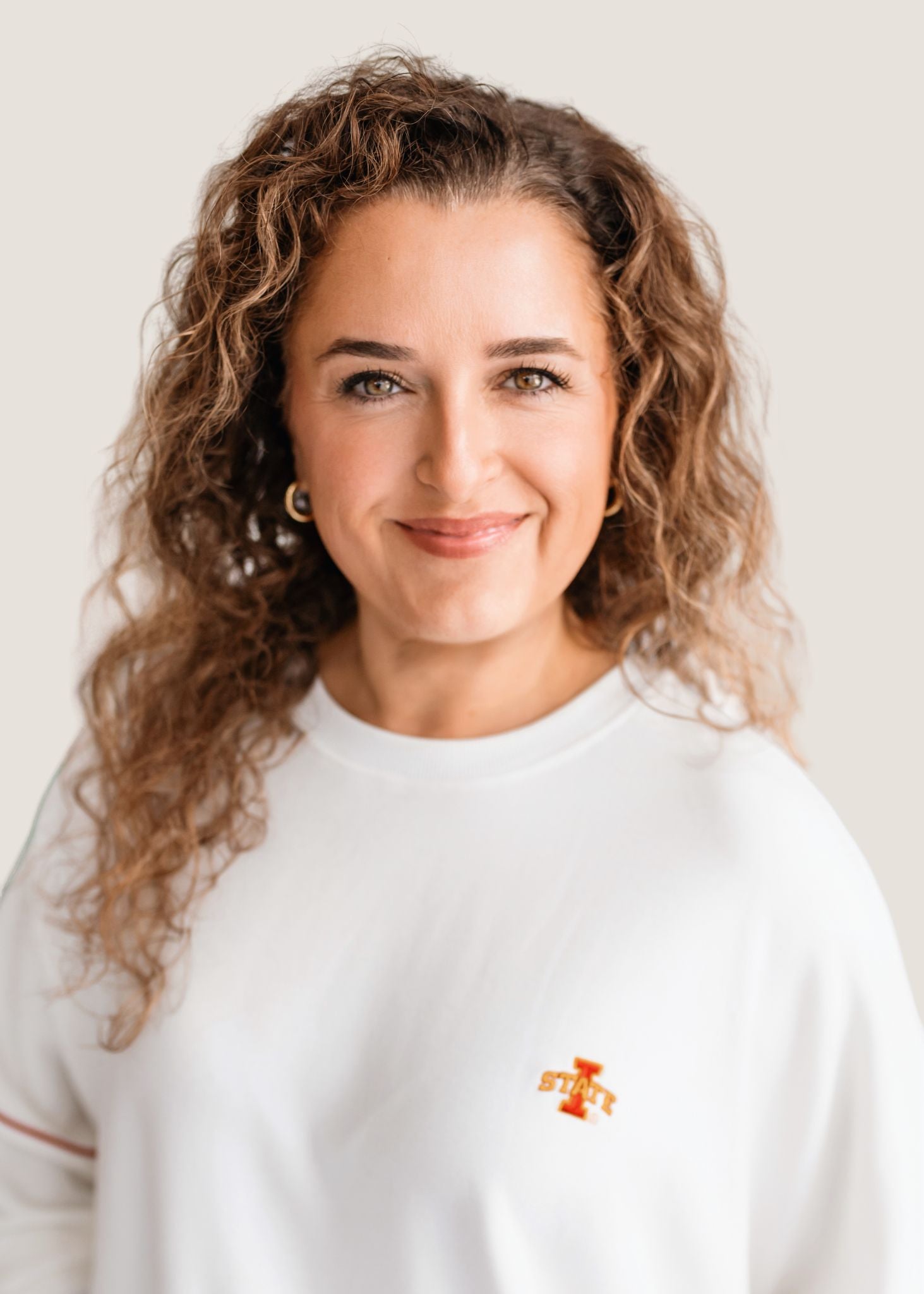 Iowa State Audrey Crew Neck Seatshirt